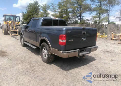 2005 Ford F-150 Lariat/Xlt из США, поврежденный, VIN 1FTPW12565FB29683